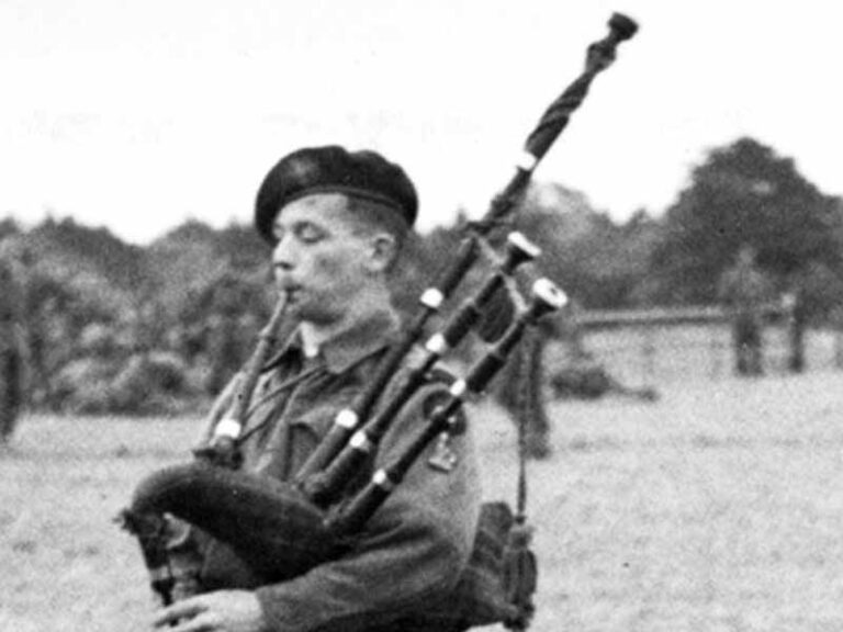 Bill Millin The Mad Piper War Stories